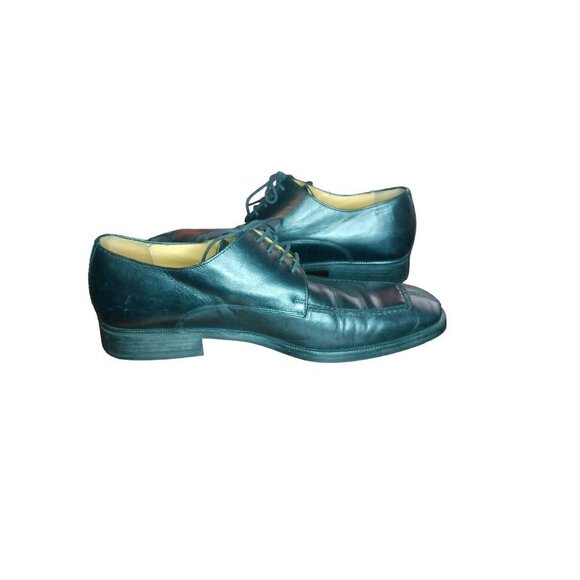 Mezlan Picardie Men's Leather Black Lace-up Handmade in Spain size 8.5 shoes - Picture 15 of 16